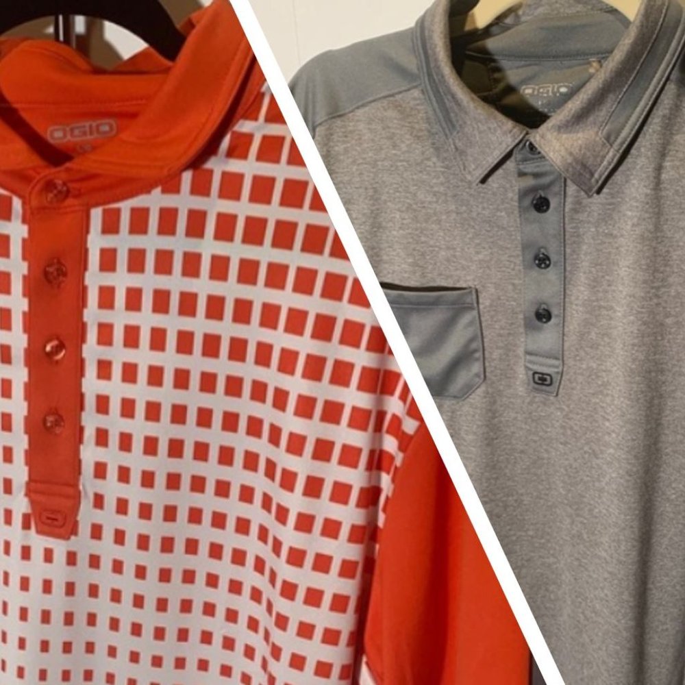 Bundle of 2 Ogio golf shirts